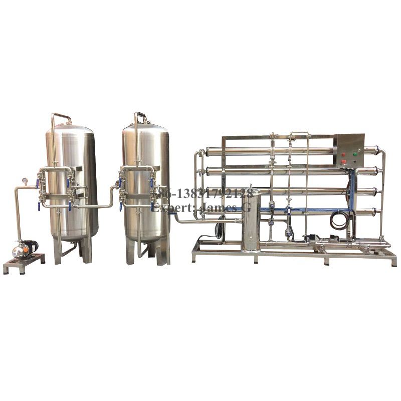 1-4T/H RO Water Treatment Equipment stainless steel