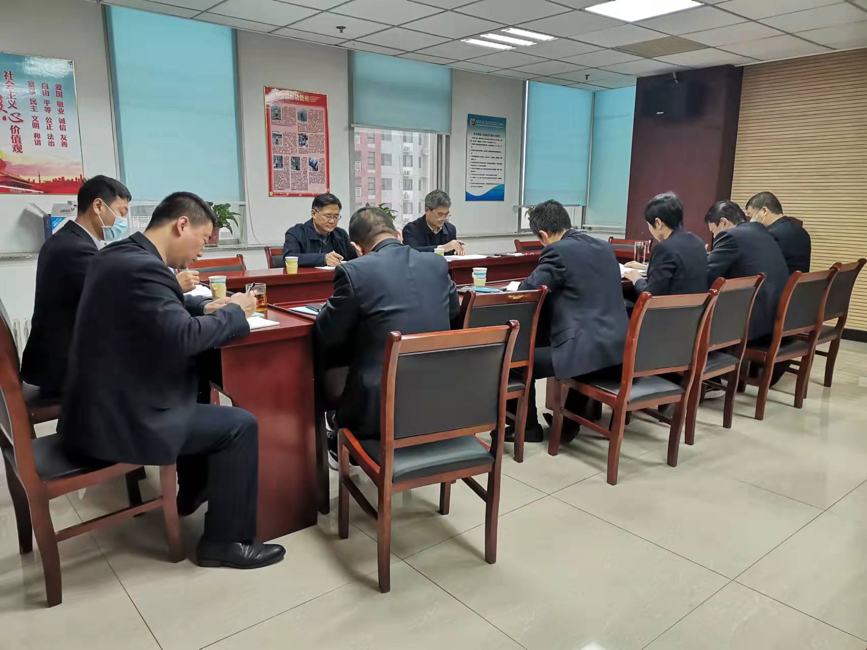 开云(中国)装饰公司召开党史学习教育专题民主生活会