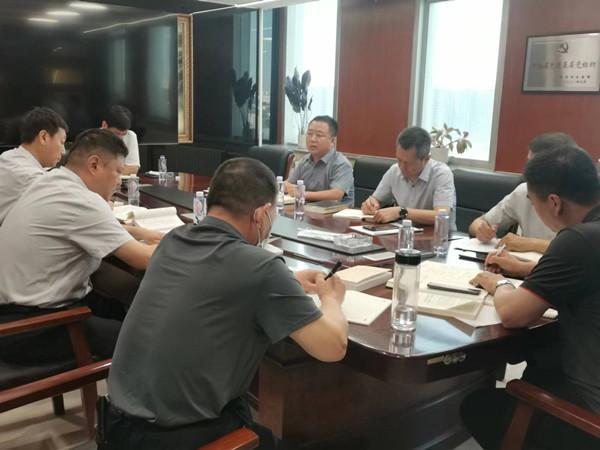 亚搏yabo(中国)主题教育办公室到装饰公司进行党委理论学习中心组旁听督导