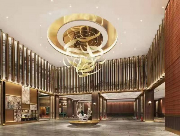 石家莊中振廣場一層大堂精裝修工程