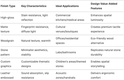 High Pressure Laminate -- Application Scenarios & Specification Guide