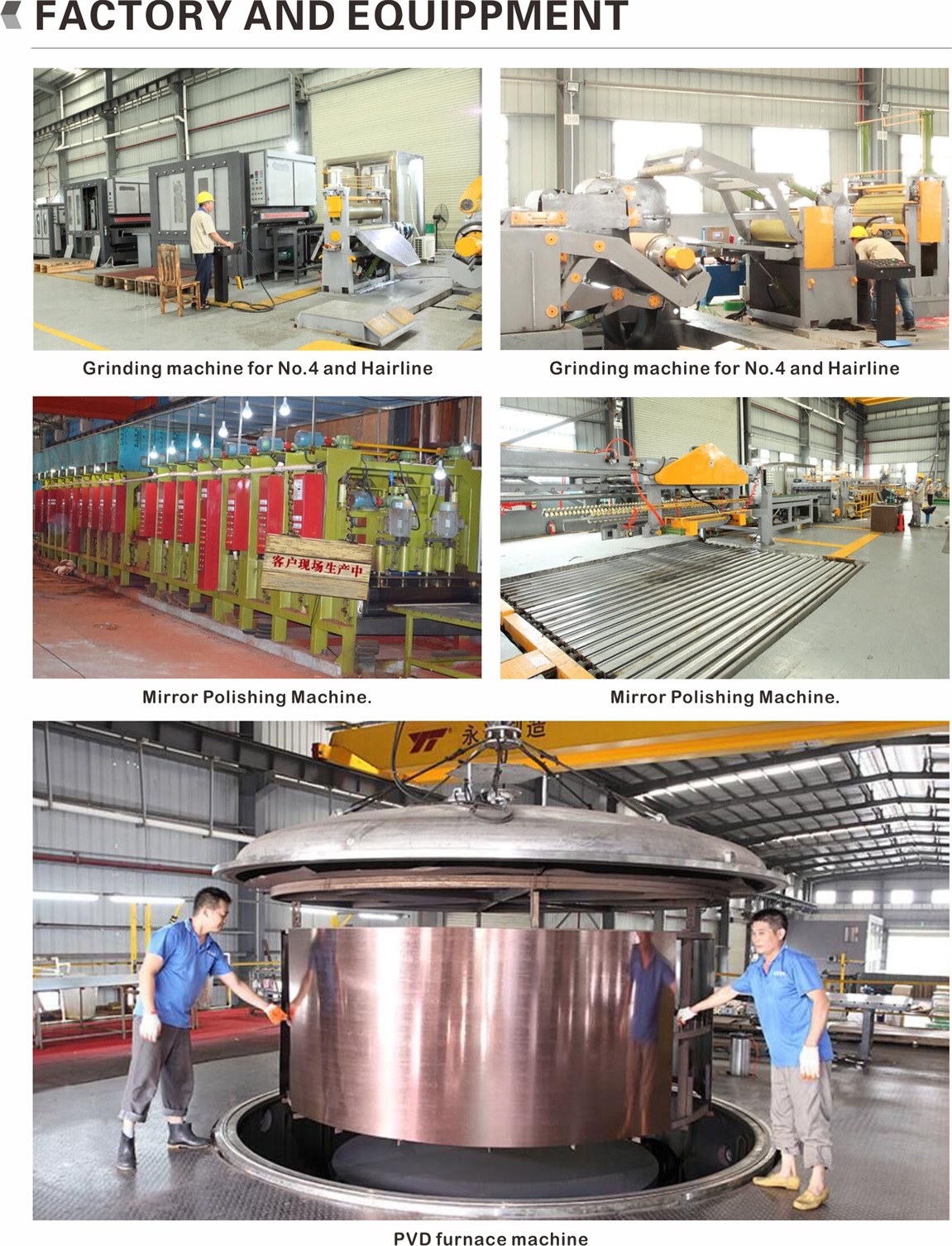 Factory and Equipment