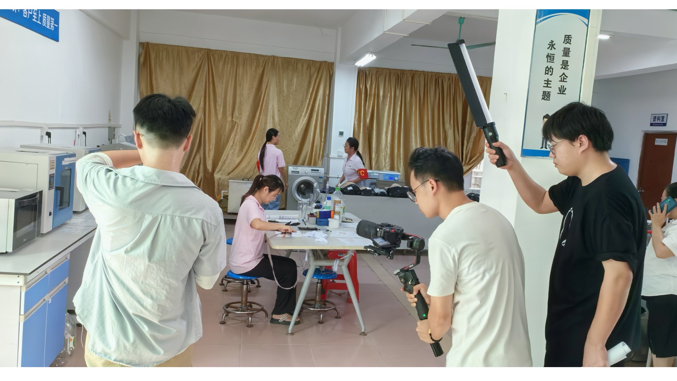 我公司成功为某服装企业拍摄宣传视频，提升品牌形象