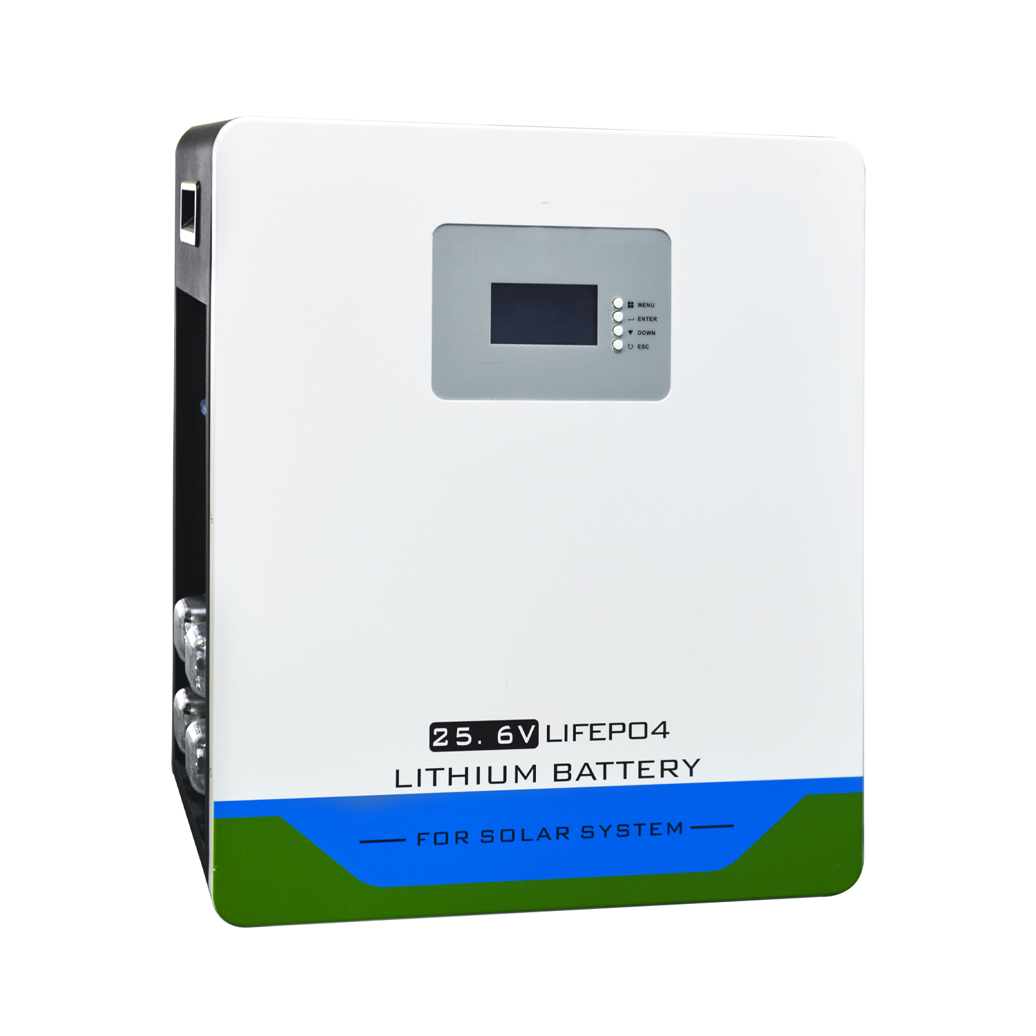 24V 48V Wall-Mount LiFePO4 Lithium Solar Battery 