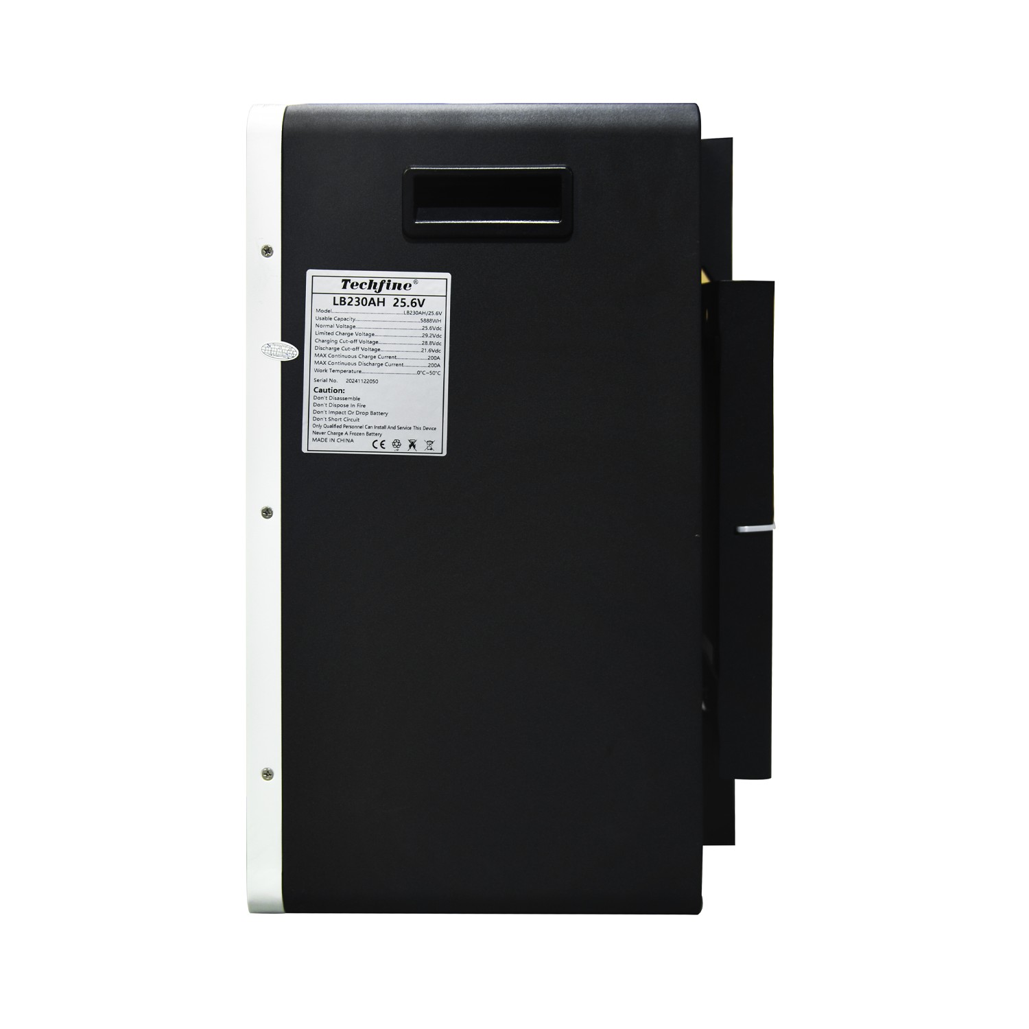 24V 48V Wall-Mount LiFePO4 Lithium Solar Battery 