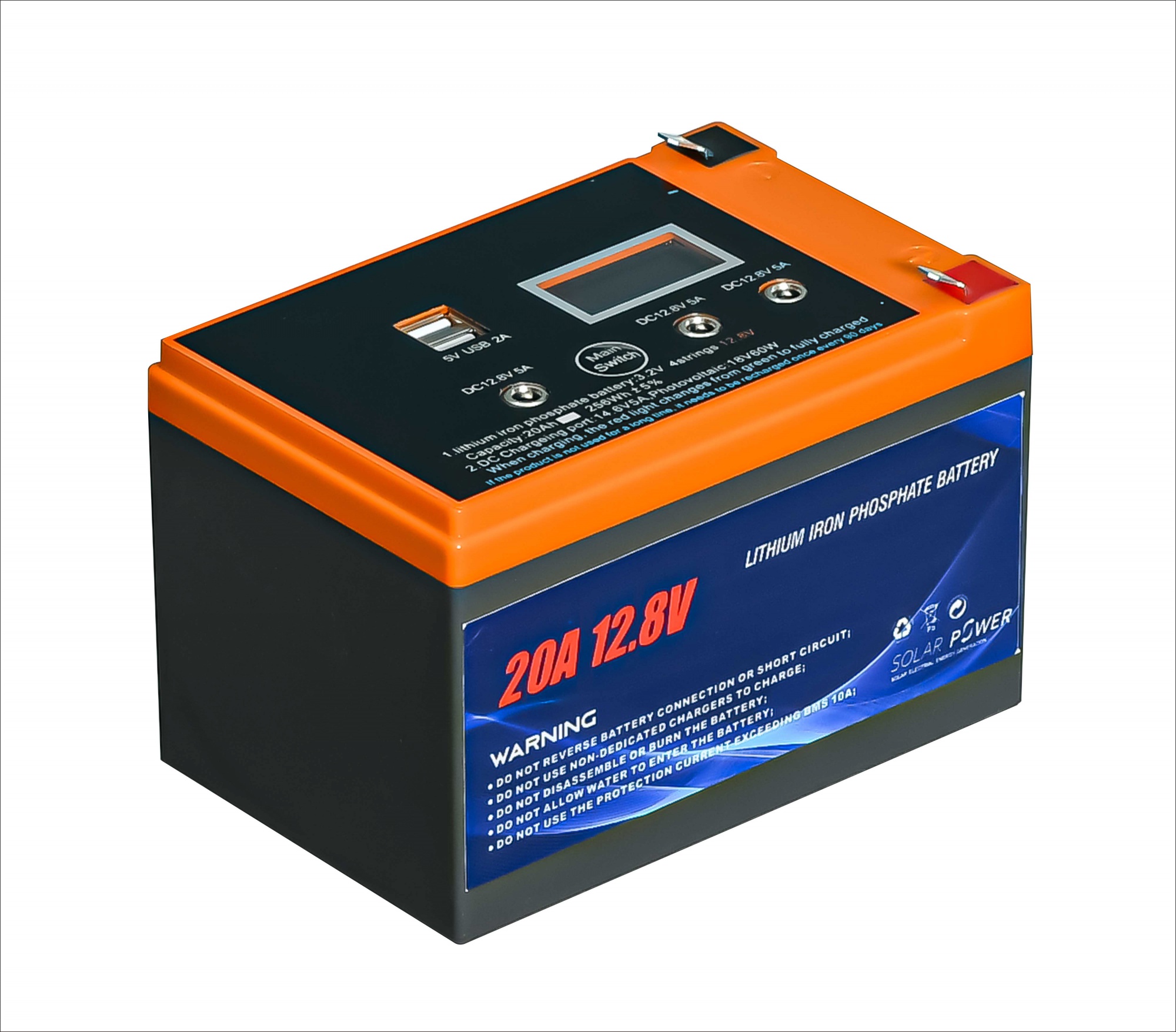 12.8V/25.6V LiFePO4 Lithium Battery | Lead-Acid Battery Substitute