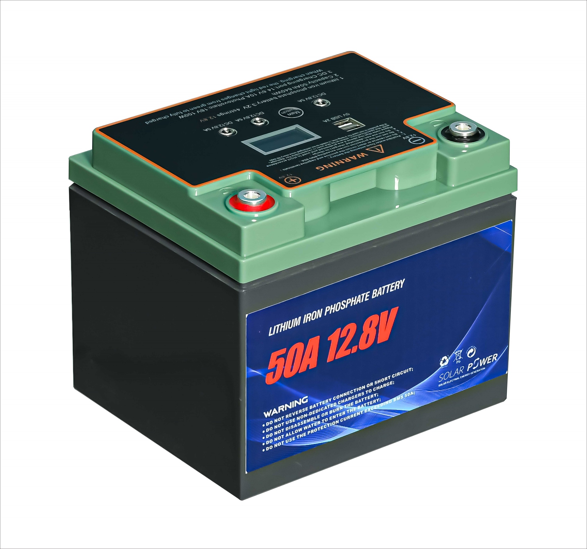 12.8V/25.6V LiFePO4 Lithium Battery | Lead-Acid Battery Substitute