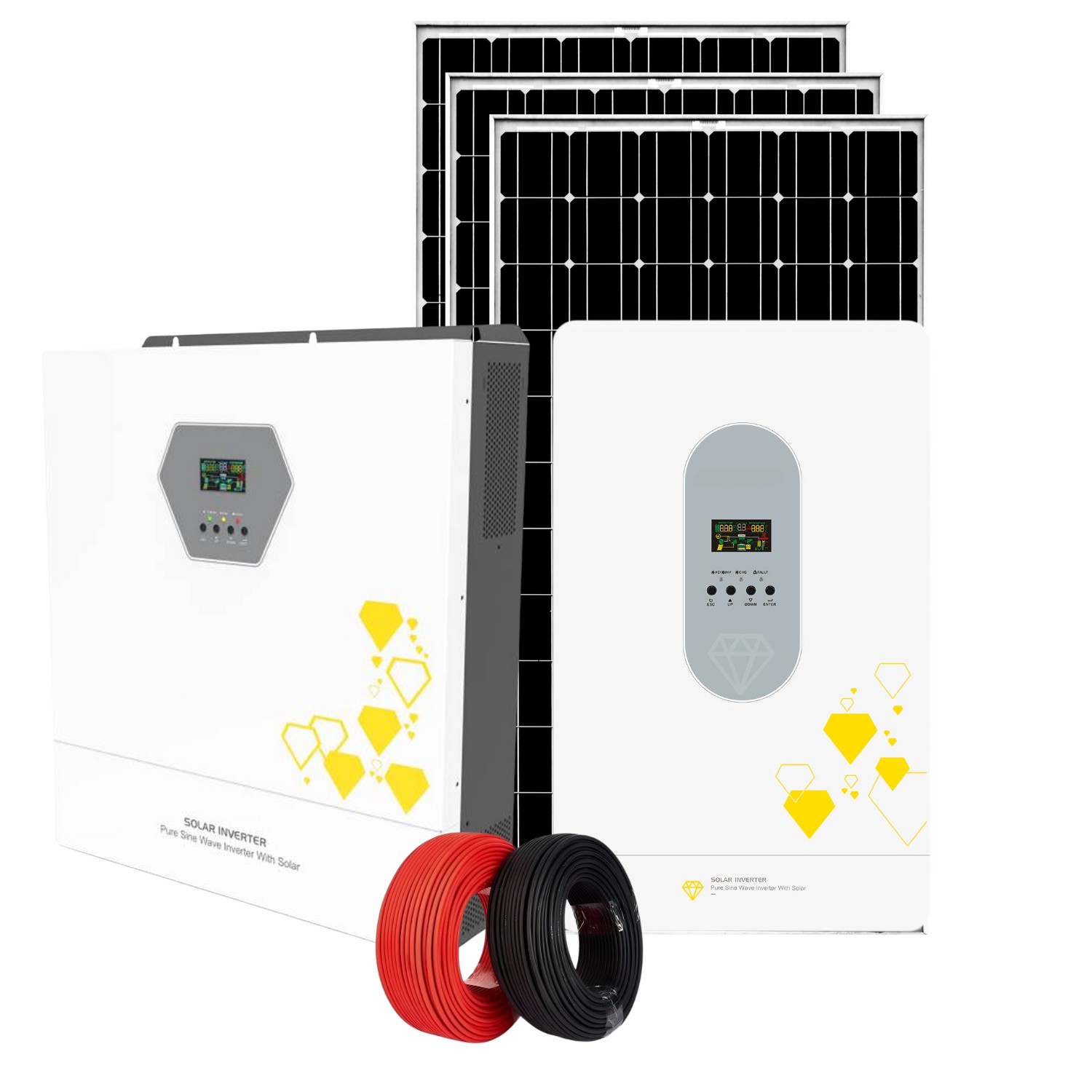 5-20KW Off-Grid Lithium Battery Solar Power System