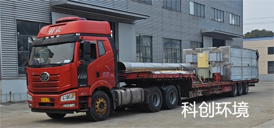 祝贺：除烟静电机出厂发客户