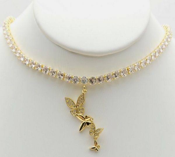 JNB290918641 Ladia Jewelry 18K Gold Plated Wholesale Necklace