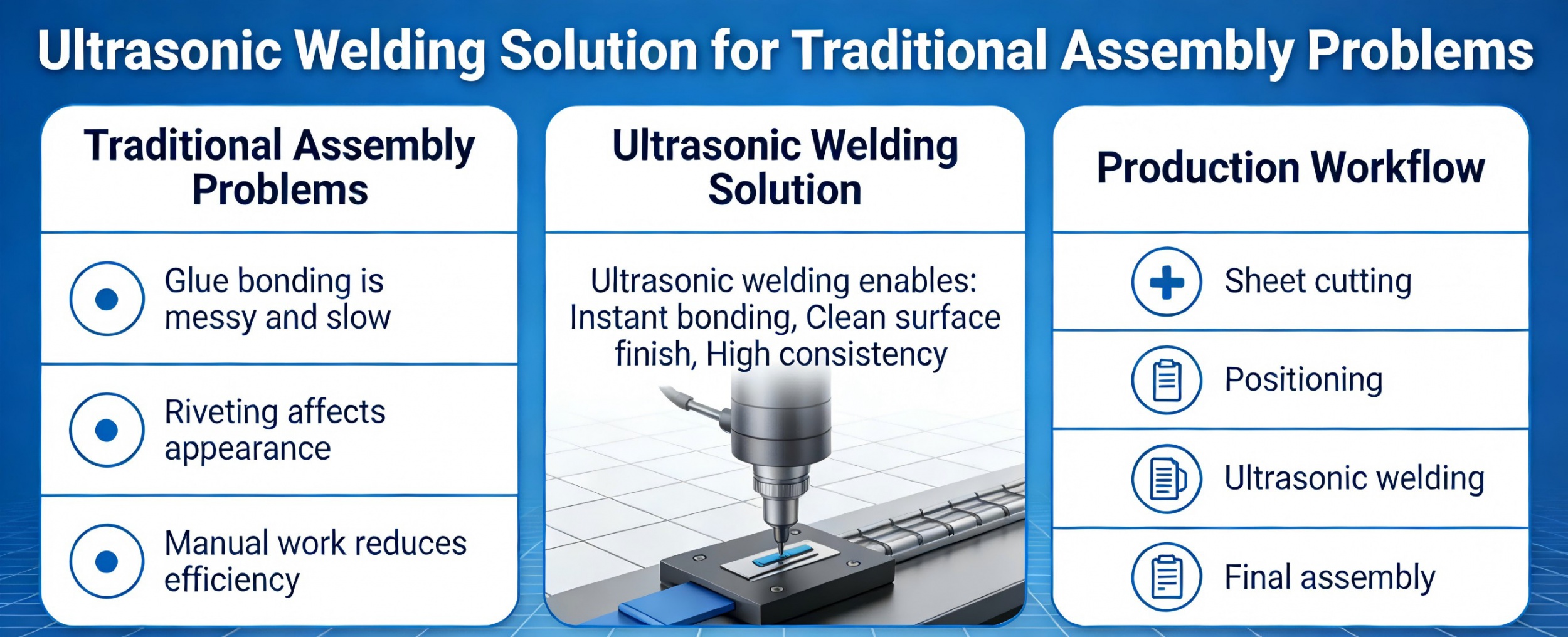 Ultrasonic Welding Machine for PP Corrugated Box Manufacturing Introduction