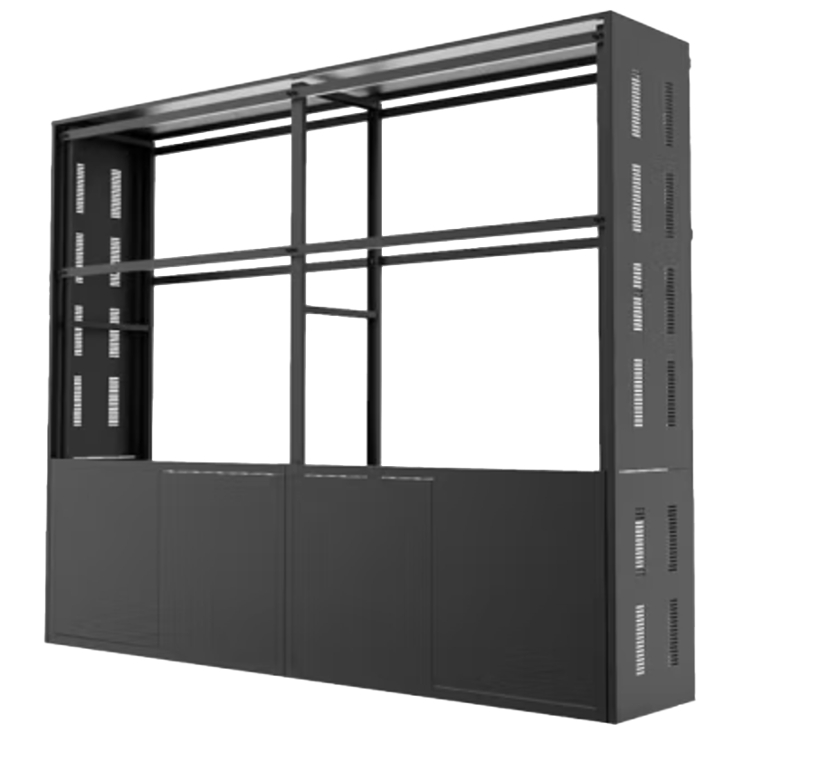 Special support/cabinet for WINPSEN splicing screen
