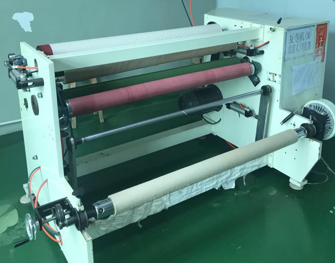 Automatic rewinding machine