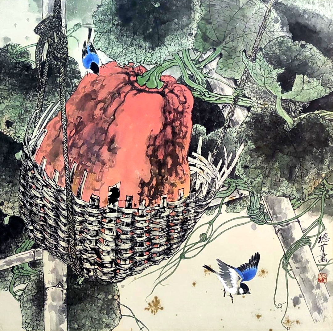 中国书画作品三件一组拍卖公告