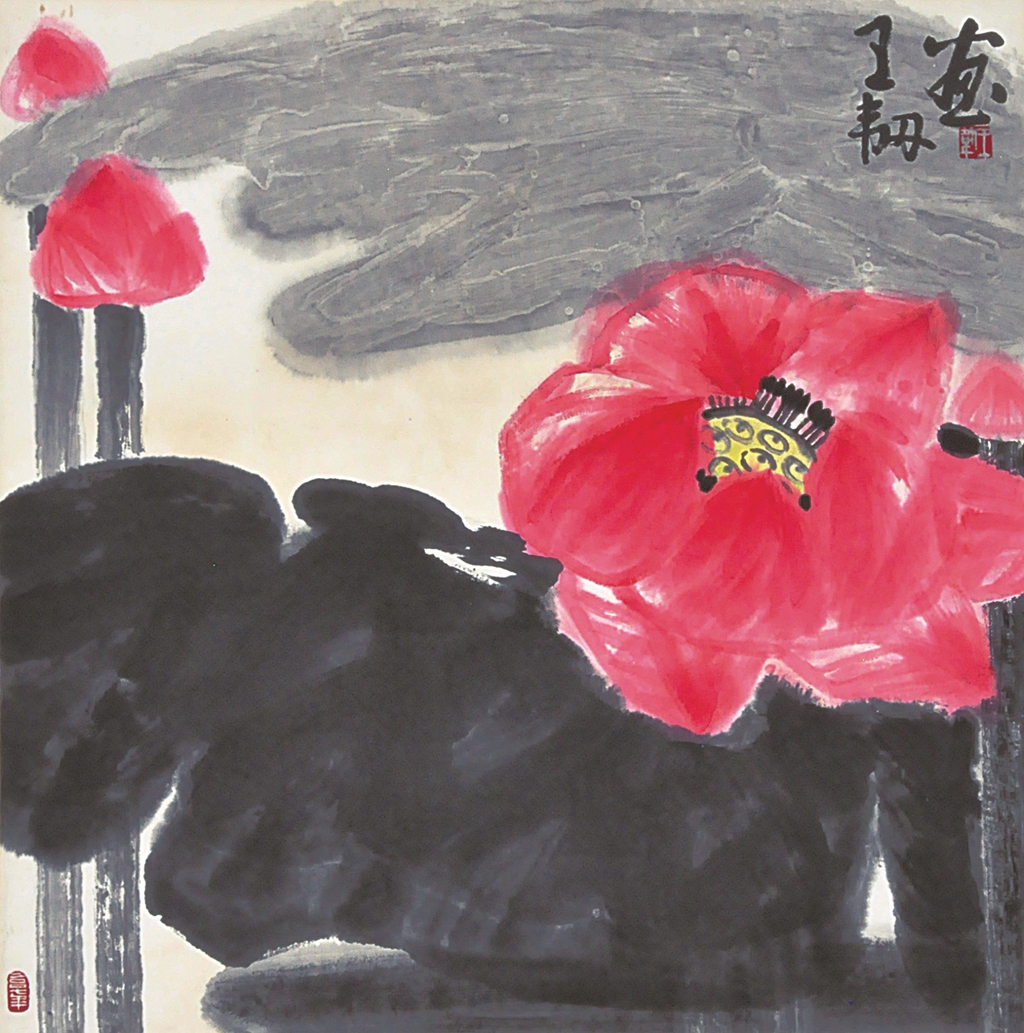 60  王韧  荷花