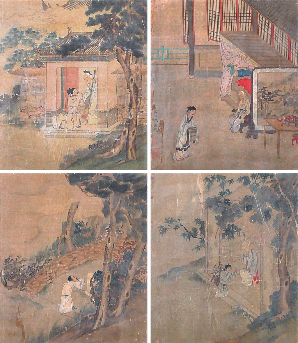 143  仇英（款）  敬孝故事图