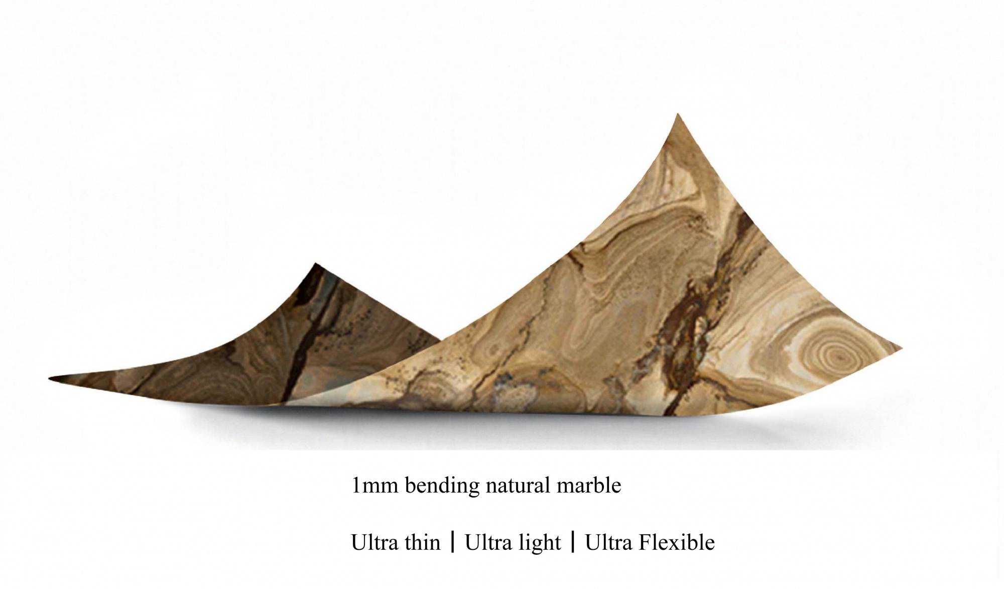 Ultra thin marble
