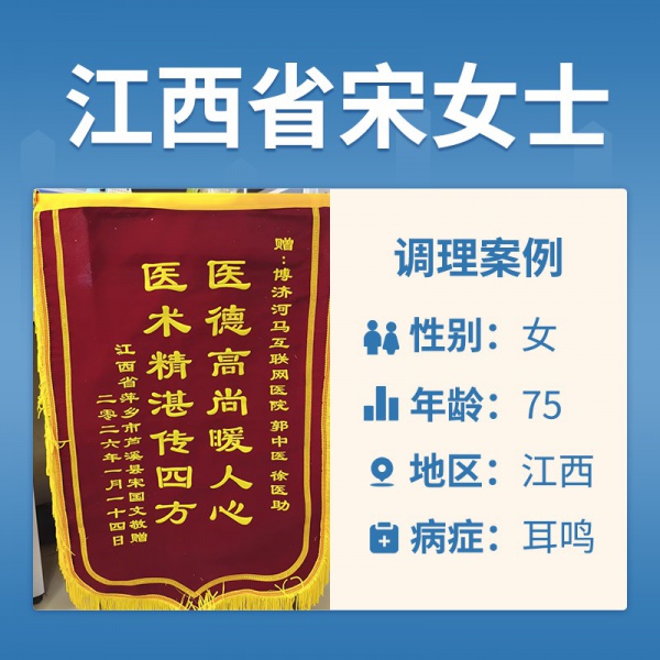 宋国文4049766耳鸣，听力下降50多年