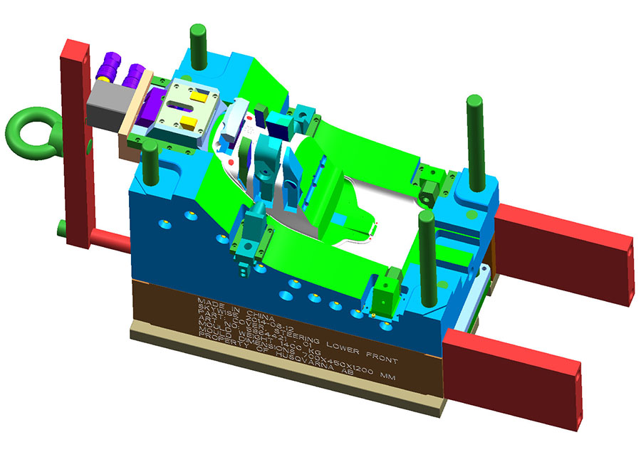 Multi Slider Mold Design