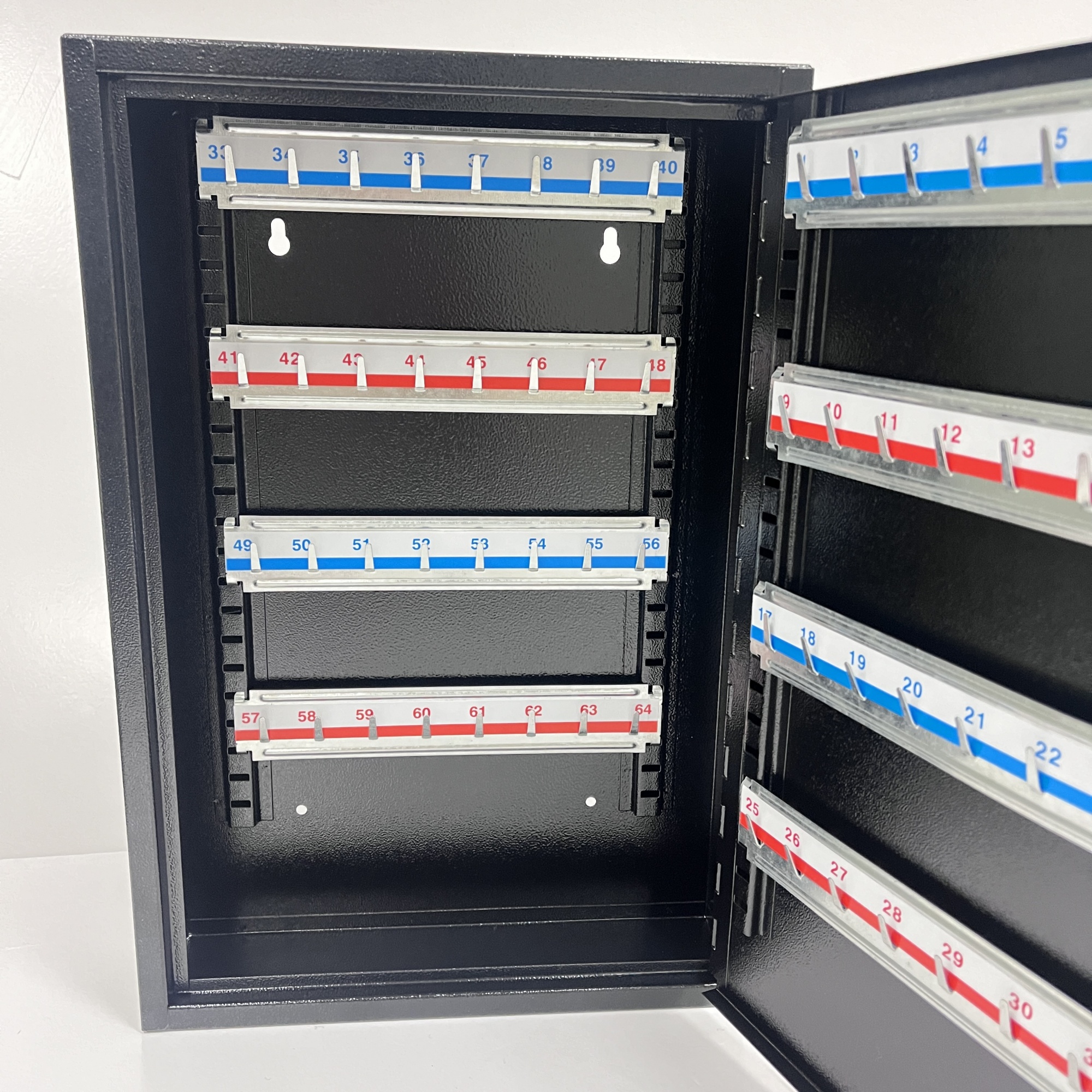 High Quality Cold Rolled Steel Wall Mountable Key Cabinet Safe Box with Key Lock Storage