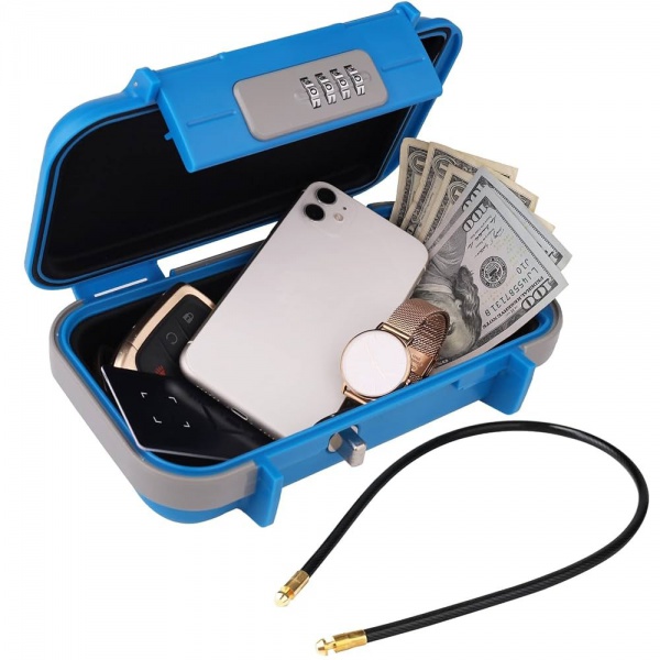 Waterproof Beach Lock Box for Travel & Outdoor Use