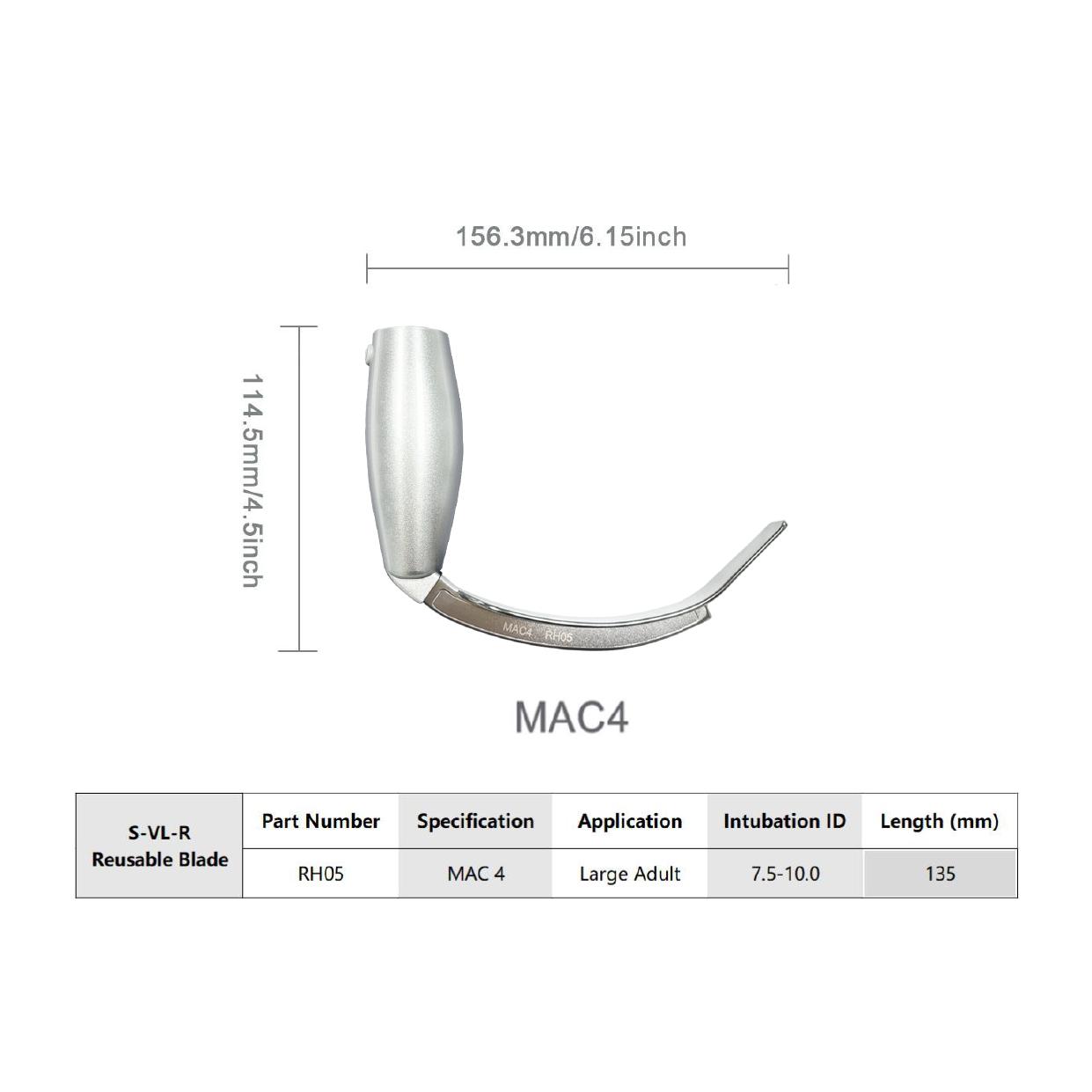 MAC 4 Reusable Blade