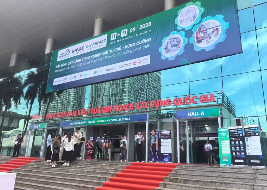 Dandong Tianhao Purification Materials Co., Ltd. showcased its products at the 2025 Vietnam International Cleanroom Technology and Equipment Exhibition.