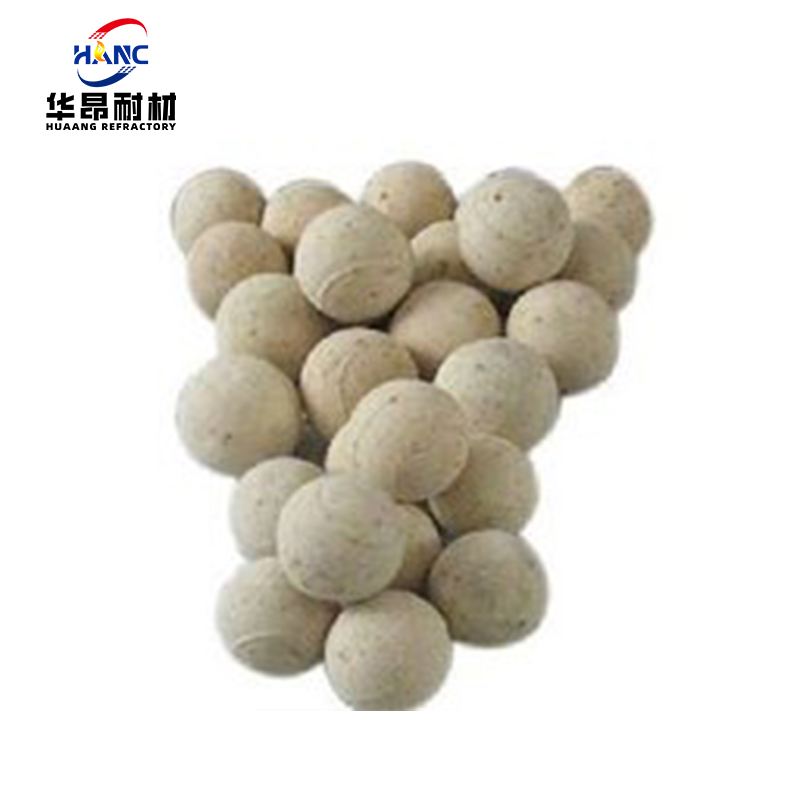 High alumina mechanism refractory ball