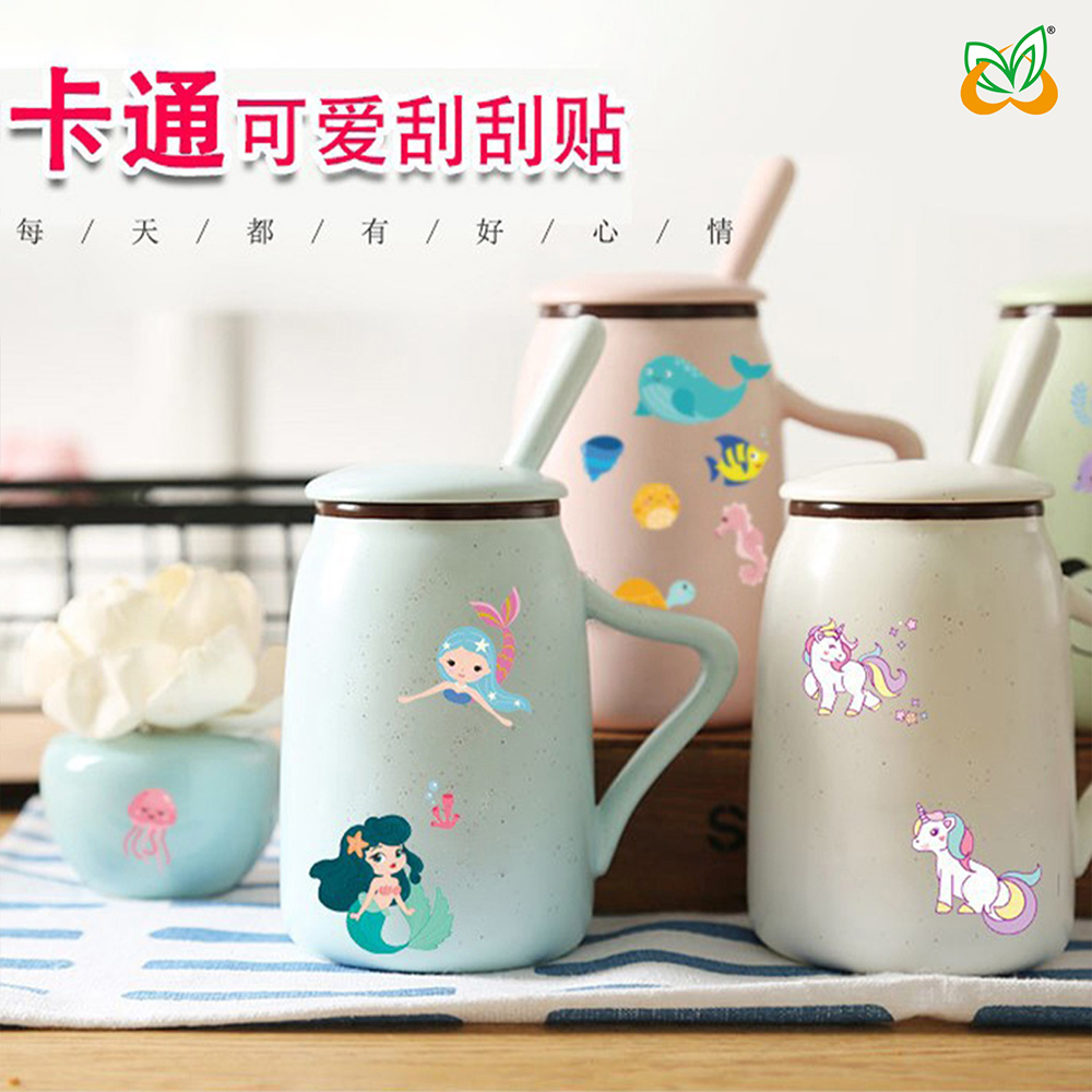卡通刮刮贴