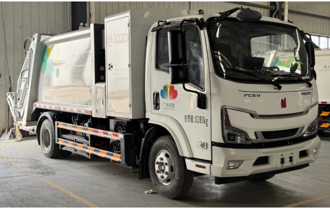 燃料电池压缩式垃圾车