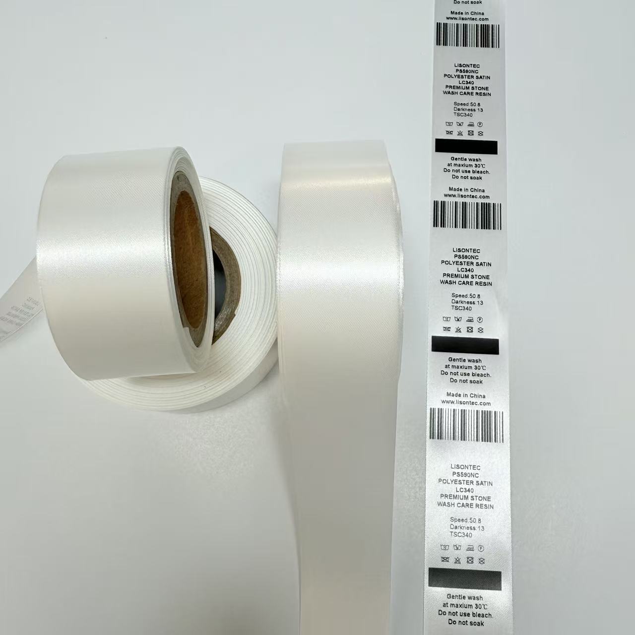 WOVEN EDGE SATIN