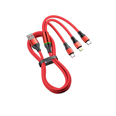 100W Fast Charging Cable 3 in 1 ZL-C006