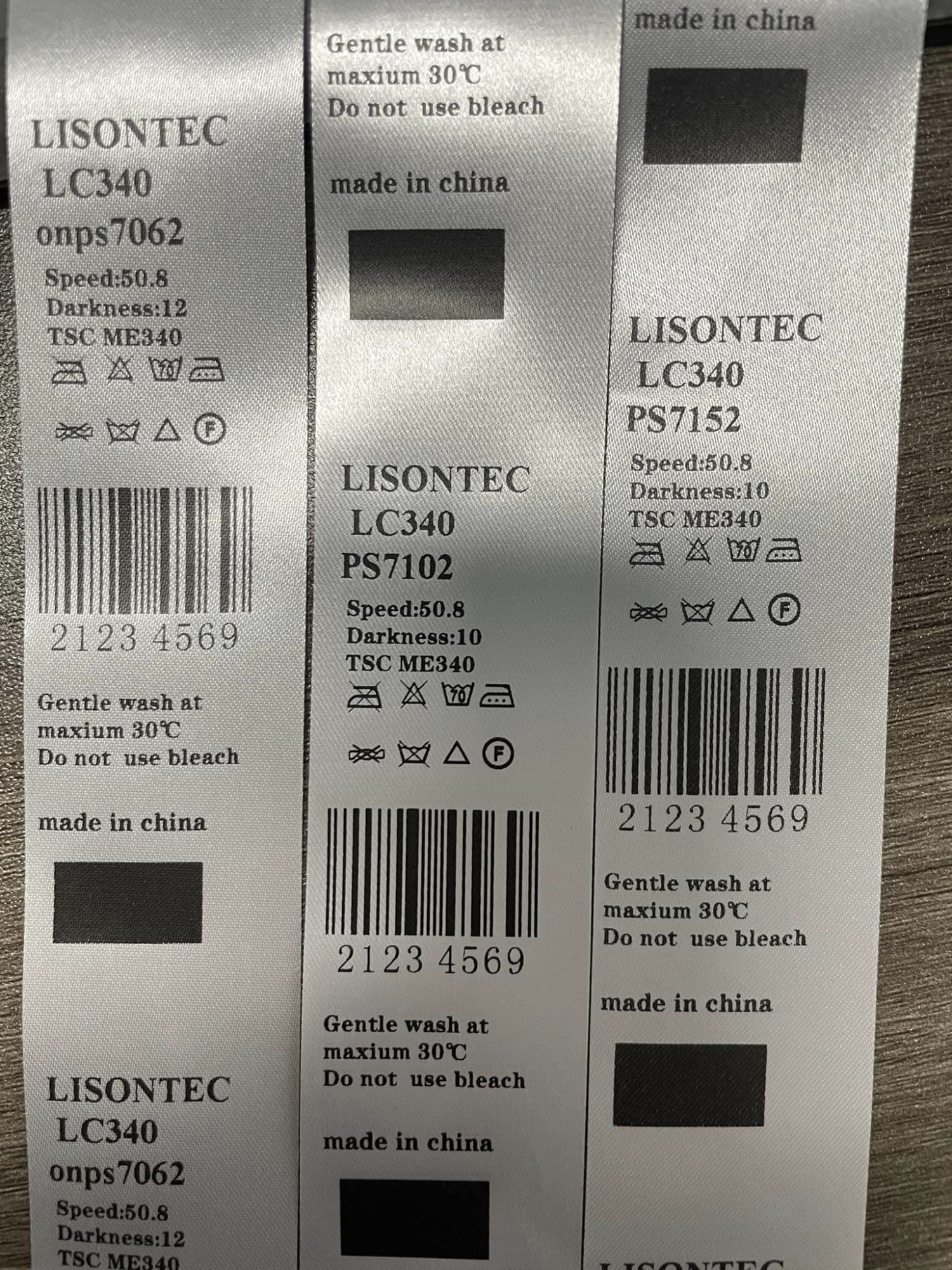 WOVEN EDGE SATIN