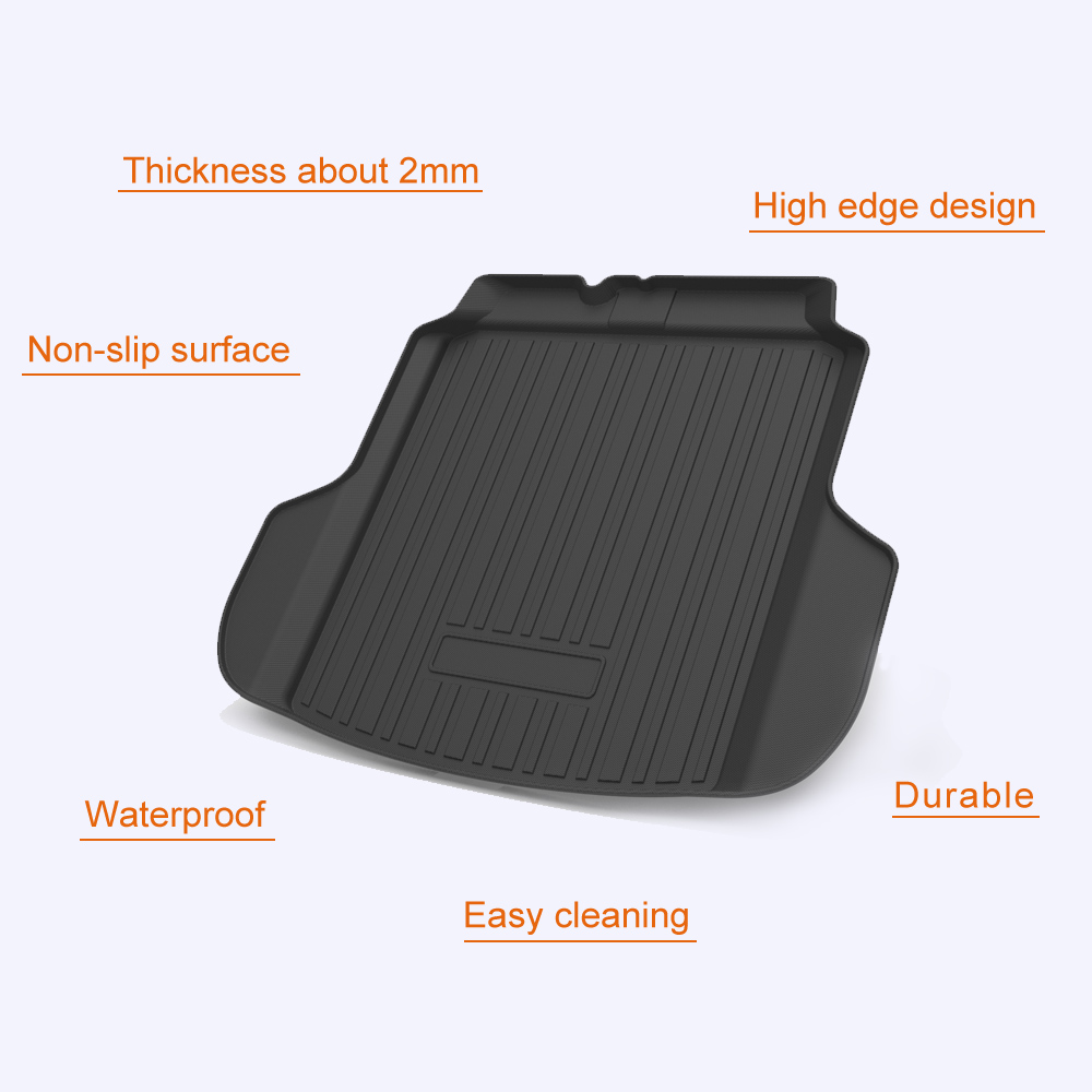 TPE trunk mat special car,use for Benz C-class （Sedan） 2015-2022