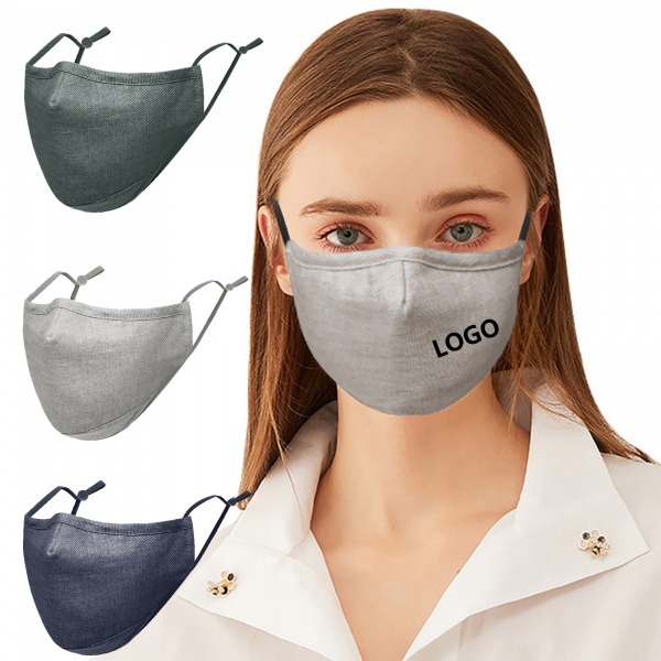 Usable Face Cloth Ramie Cotton Mask
