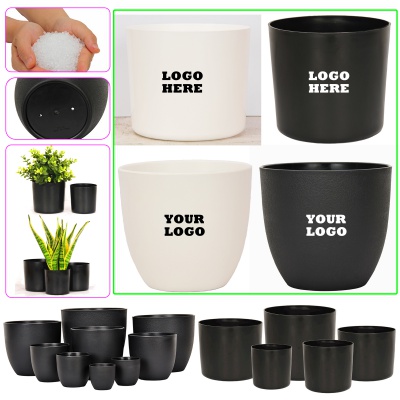 Plastic Plant Pot with Drainage