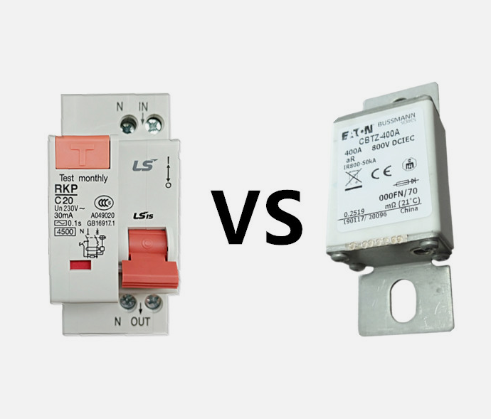 What are the differences between fuses and circuit breakers? What are the common points?
