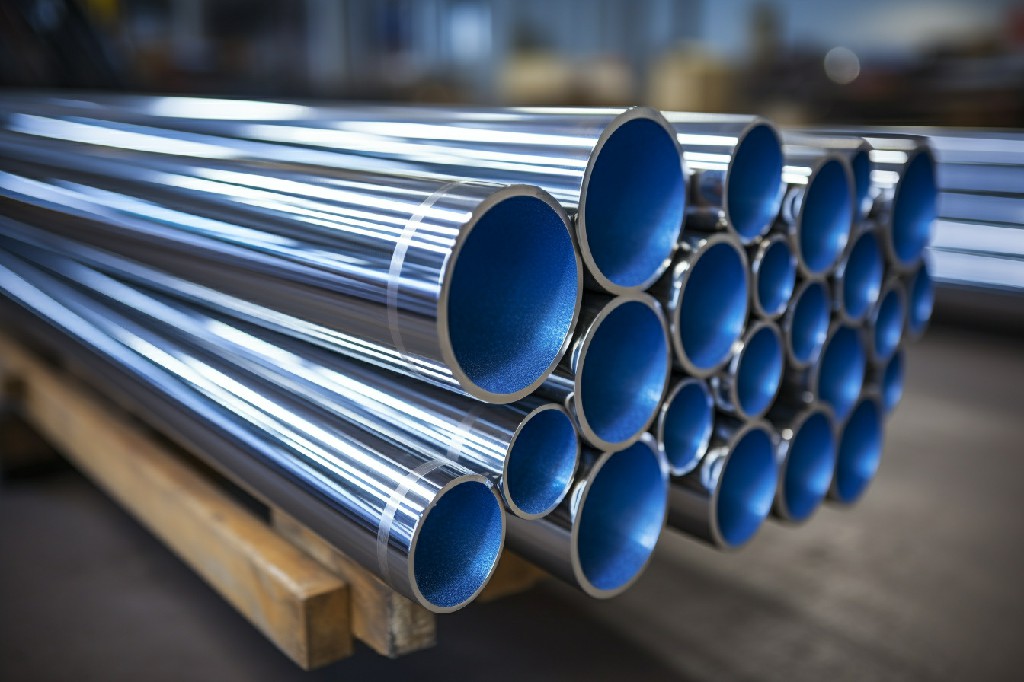Matte stainless steel pipes: the texture and art of modern home