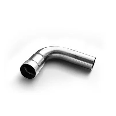 With straight pipe elbow