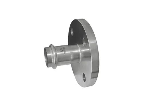 Snap flange fittings