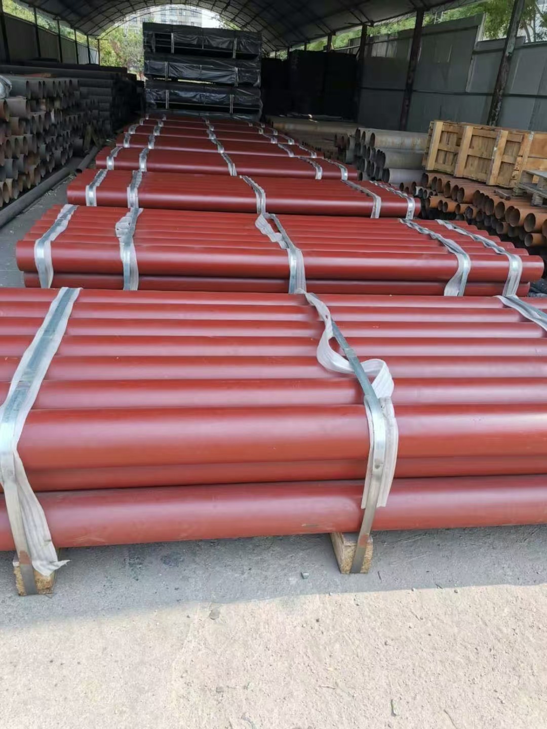 Flexible cast iron drain pipe