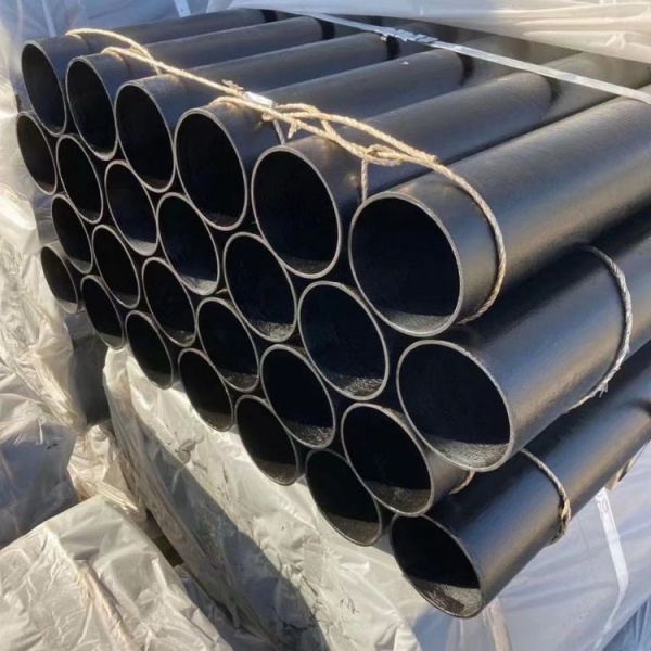 Flexible cast iron drain pipe