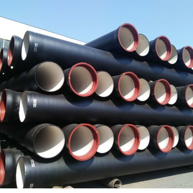 Flexible cast iron drain pipe