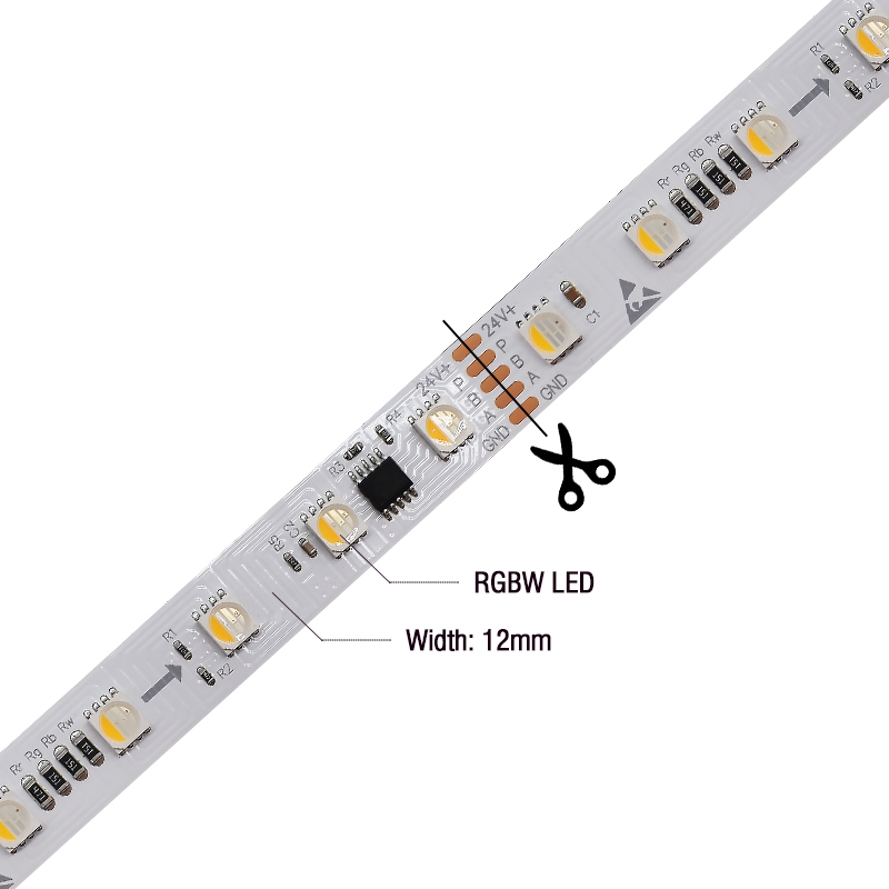 60LEDs 10Pixels DMX512 LED Strip