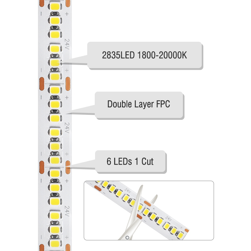 240LEDs SMD2835 LED Strip