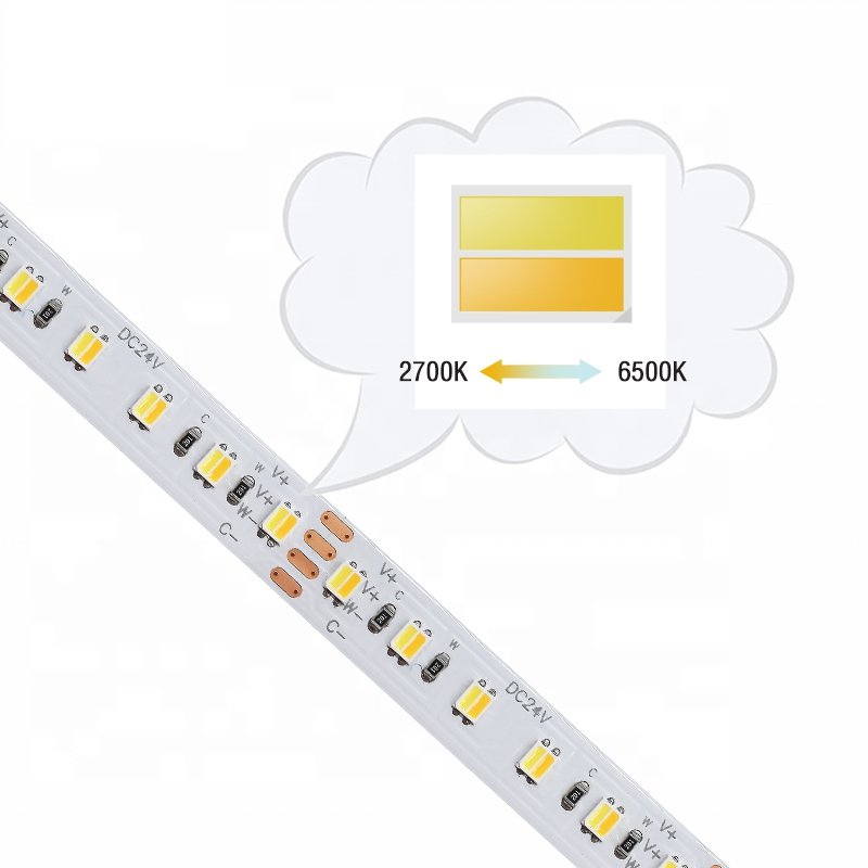 60LEDs SMD2835 CCT LED Strip