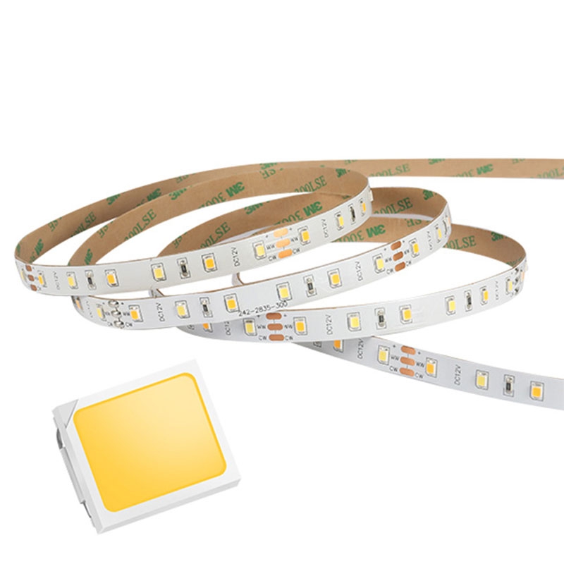 60LEDs SMD2835 CCT LED Strip