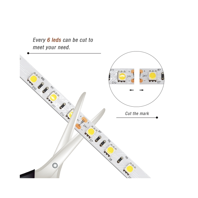 60LEDs SMD5050 LED Strip