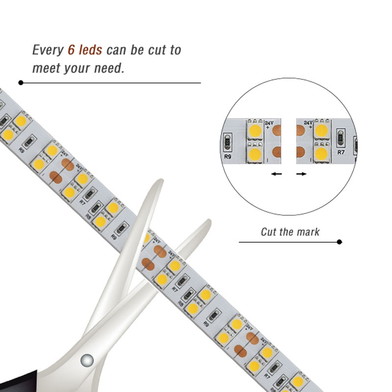 120LEDs SMD5050 LED Strip