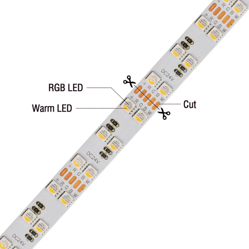 120LEDs SMD5050 RGBW LED Strip